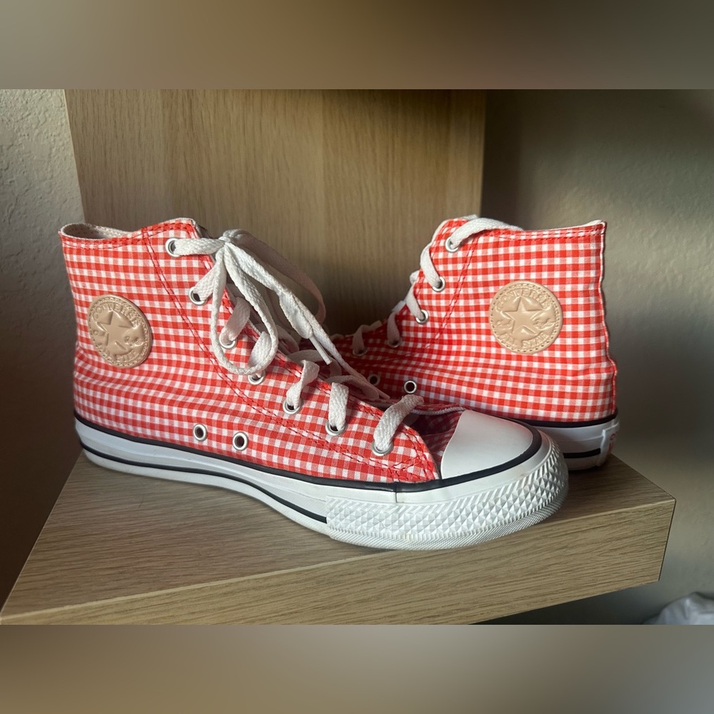 Converse Gingham Sneakers